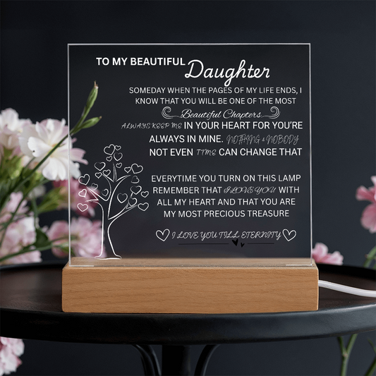 To my daughter/ Beautiful chapters